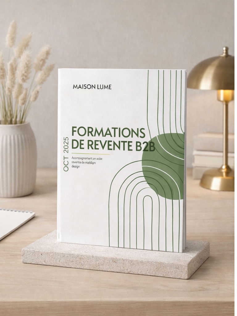 E-book formation achat revente de mobiliers design